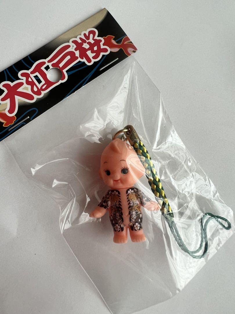 大江戸桜刺青キューピーストラップ 全9種類セット 絵柄 大江戸桜 刺青